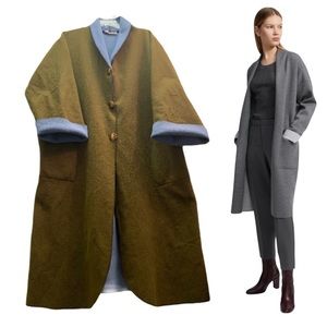 JORGEL VINTAGE Oversized Soft Fleece Long Sweater